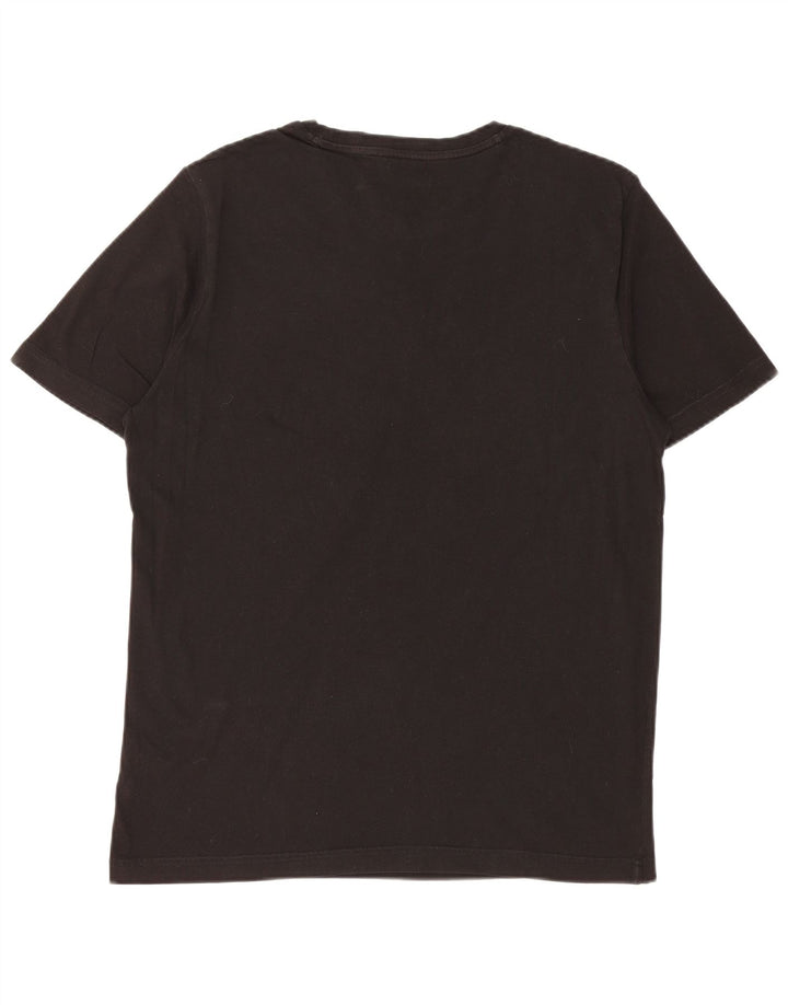PUMA Mens Graphic T-Shirt Top Medium Black