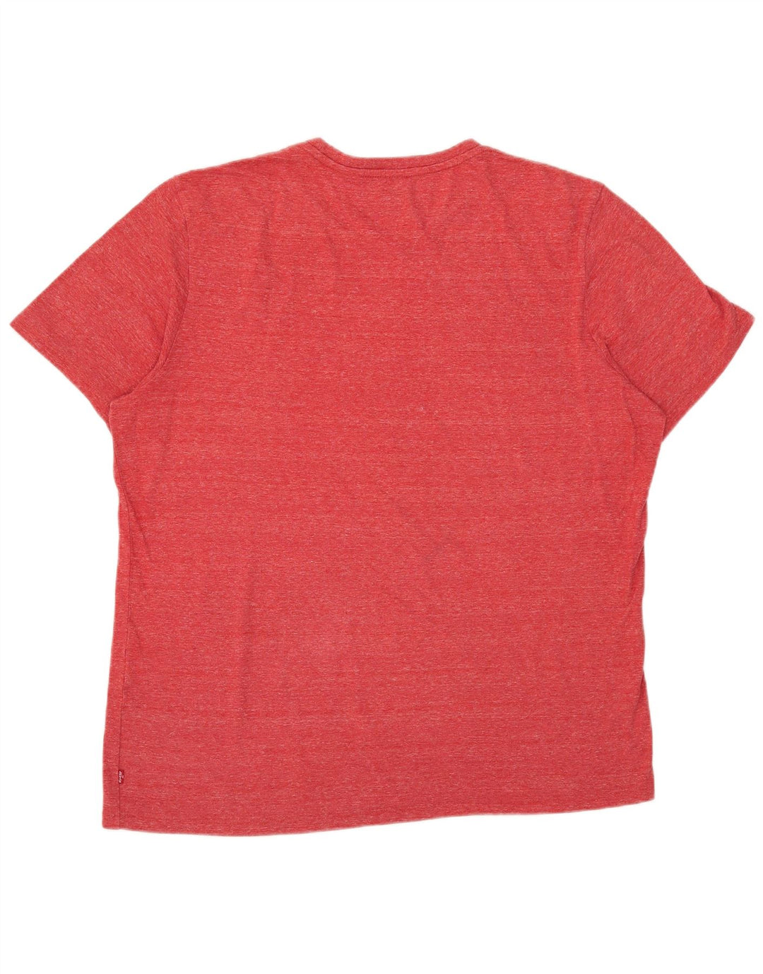 Męski T-shirt z grafiką Levi's Top XL, czerwony, nakrapiany