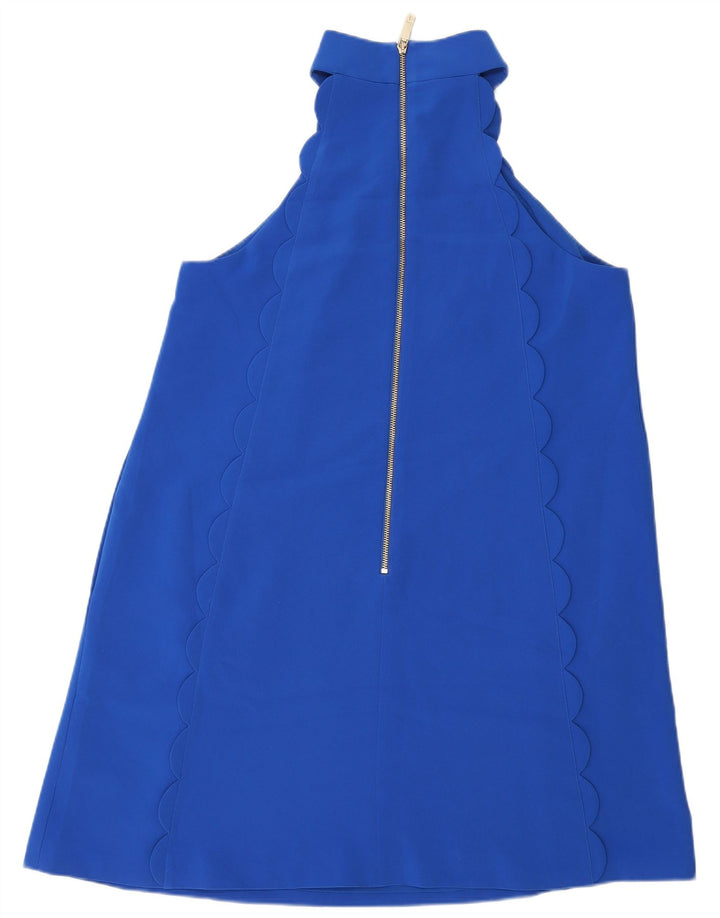 Sukienka damska Ted Baker Regular Halter, rozmiar 4, duży, niebieski poliester