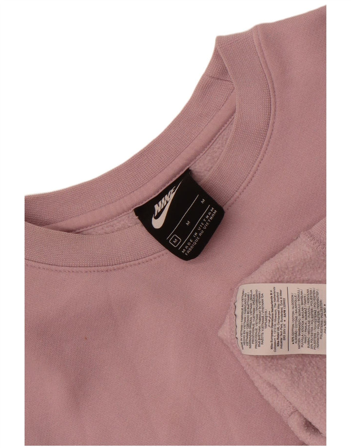 Damska bluza dresowa Nike UK 14, średnia różowa bawełna