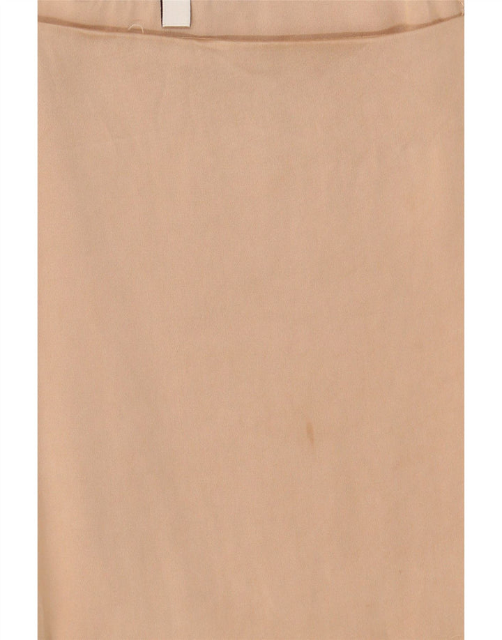 Damski top na ramiączkach Zara UK 10 Small Beżowa Wiskoza