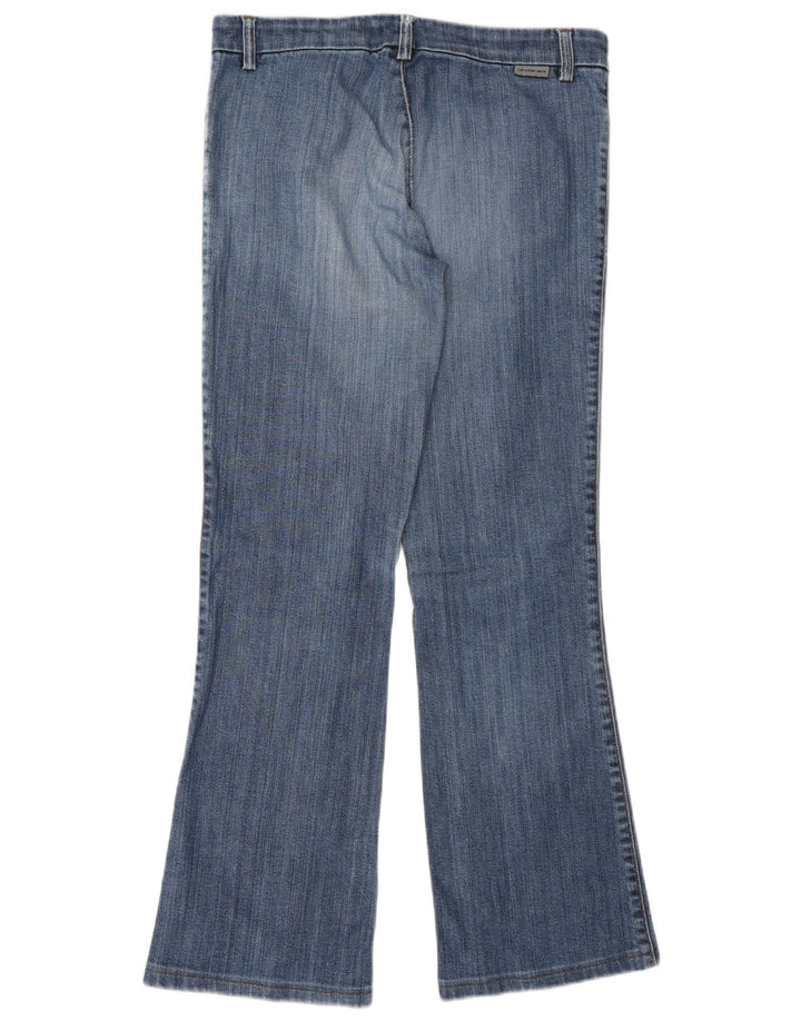 Damskie jeansy Calvin Klein Bootcut W30 L29 Niebieskie klasyczne