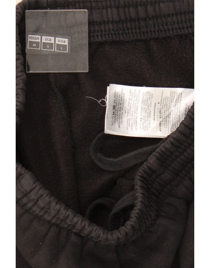 HUMMEL Mens Tracksuit Trousers Medium Black Cotton Vintage Hummel and Second-Hand Hummel from Messina Hembry 