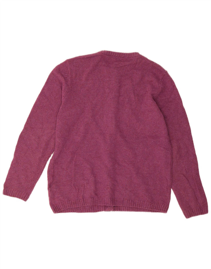 Sweter damski Marks & Spencer UK 12, średni fiolet, akryl
