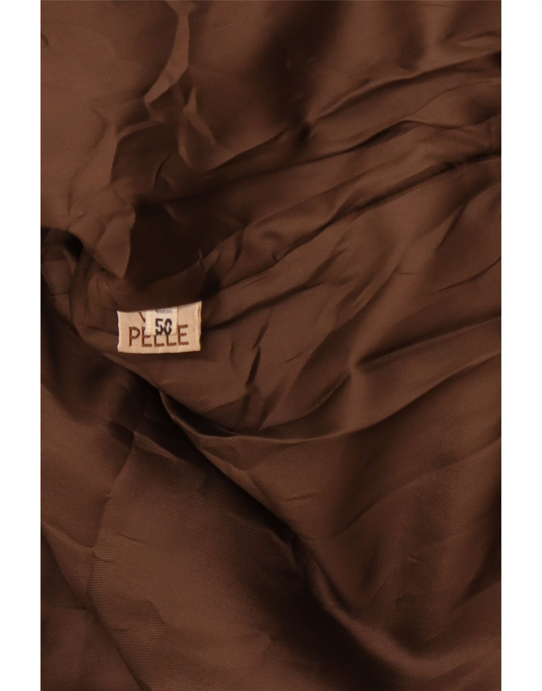 Męska kurtka skórzana VINTAGE IT 50 duża brązowa skóra