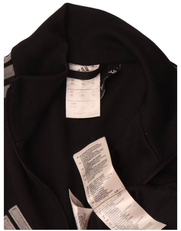 Adidas Męskie Climacool Zip Neck Pullover Dres Top XS Czarny Kolorblok