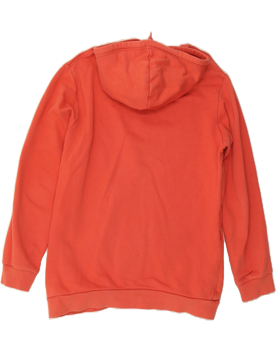 ADIDAS Mens Graphic Hoodie Jumper Large Orange Cotton Vintage Adidas and Second-Hand Adidas from Messina Hembry 