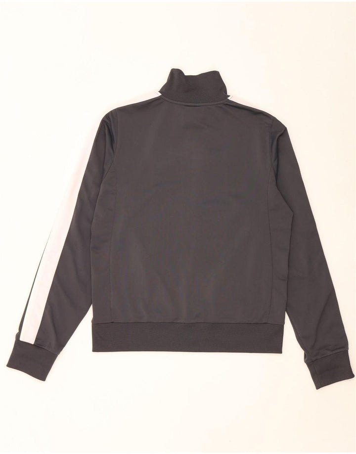 Damska kurtka dresowa Nike Crop Top UK 14/16, duża, szara, z blokami kolorów