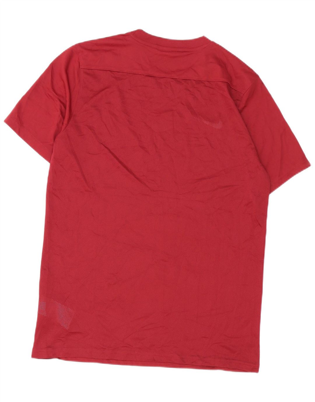 Męski T-shirt Nike Dri Fit Slim Top, duży, bordowy poliester