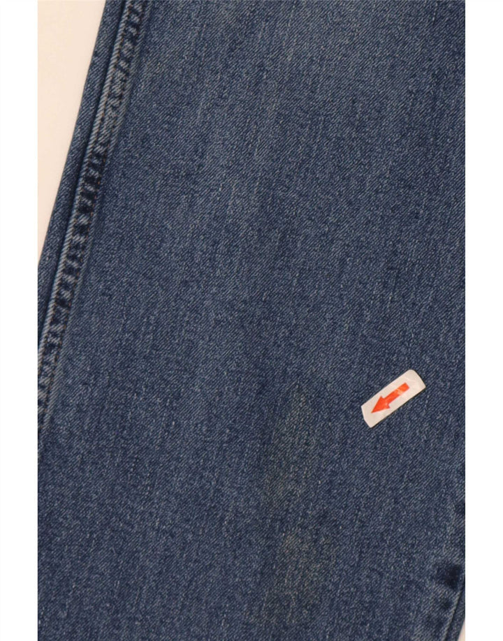 Męskie jeansy Wrangler Regular Straight W34 L32 Niebieskie bawełniane