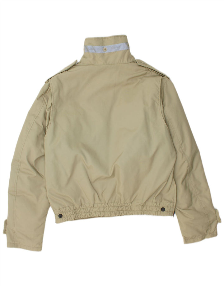 BLAUER Mens Military Bomber Jacket UK 40 Large Green Nylon