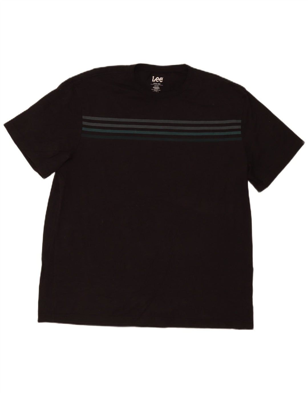T-shirt męski Lee XL, bawełniany w czarne paski