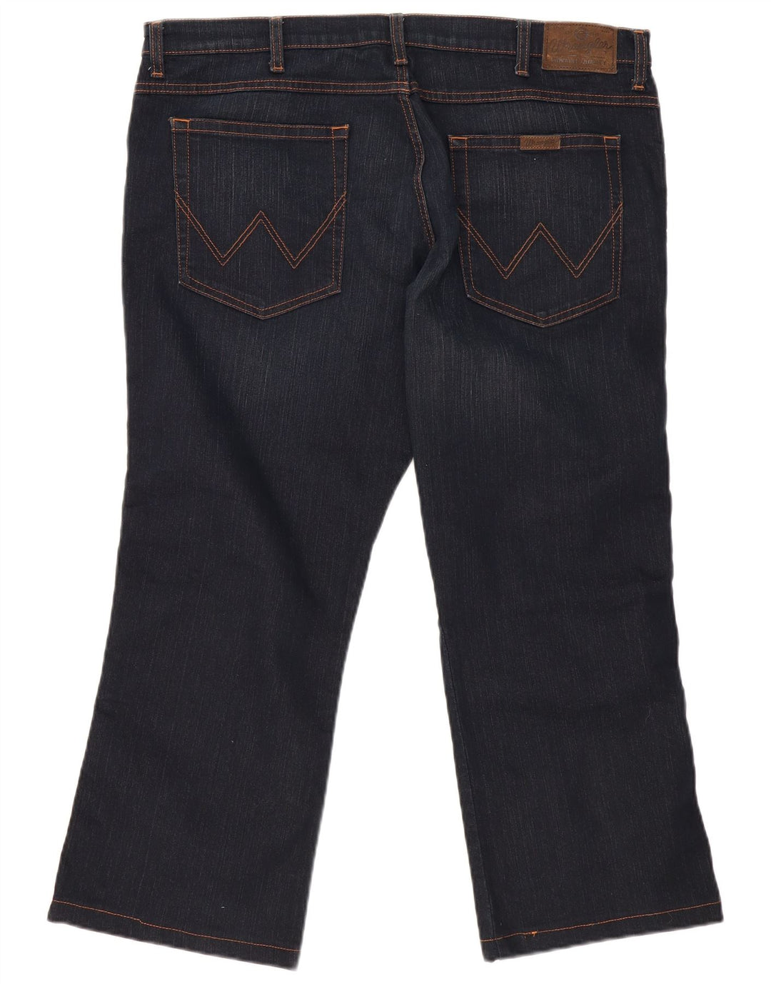 Męskie jeansy typu Bootcut WRANGLER W38 L25, granatowe, bawełniane