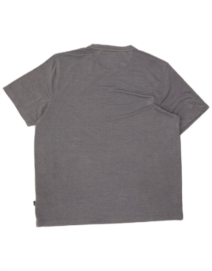 Męski T-shirt Chaps Top 2XL Szary Modal