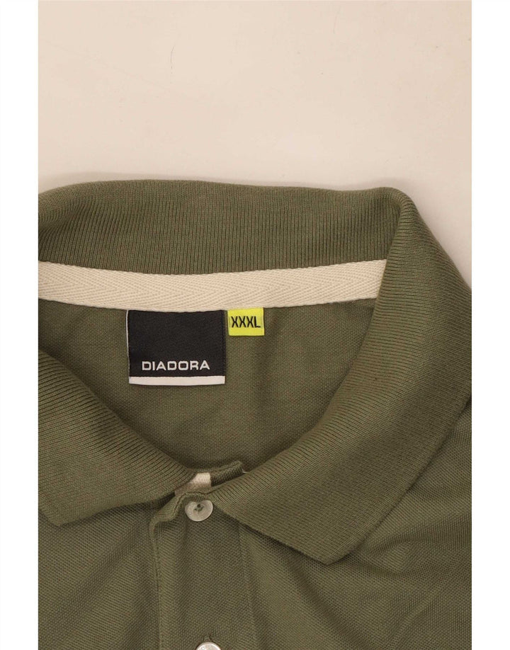 Męska koszulka polo Diadora 3XL khaki