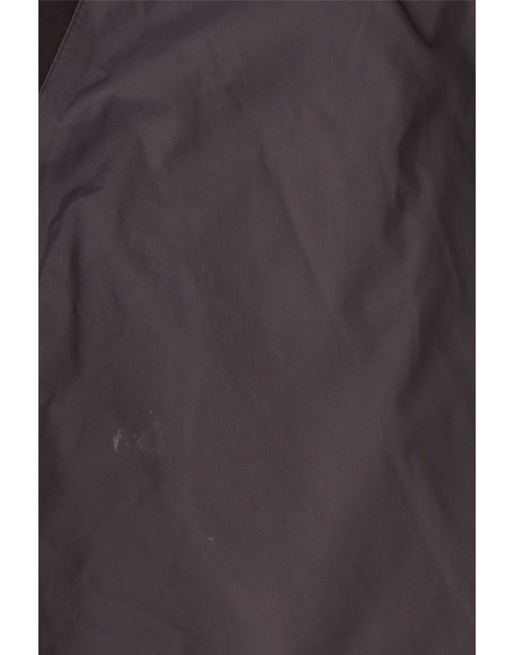 Męska kurtka przeciwdeszczowa Jack Wolfskin UK 40/42, duża granatowa, poliestrowa