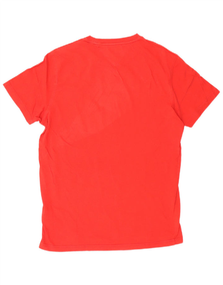 T-shirt męski Tommy Hilfiger, duży, czerwony, bawełniany