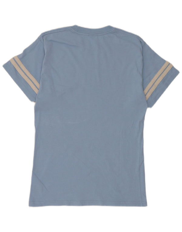 Męski T-shirt Nike z grafiką Top XS, niebieska, bawełniana