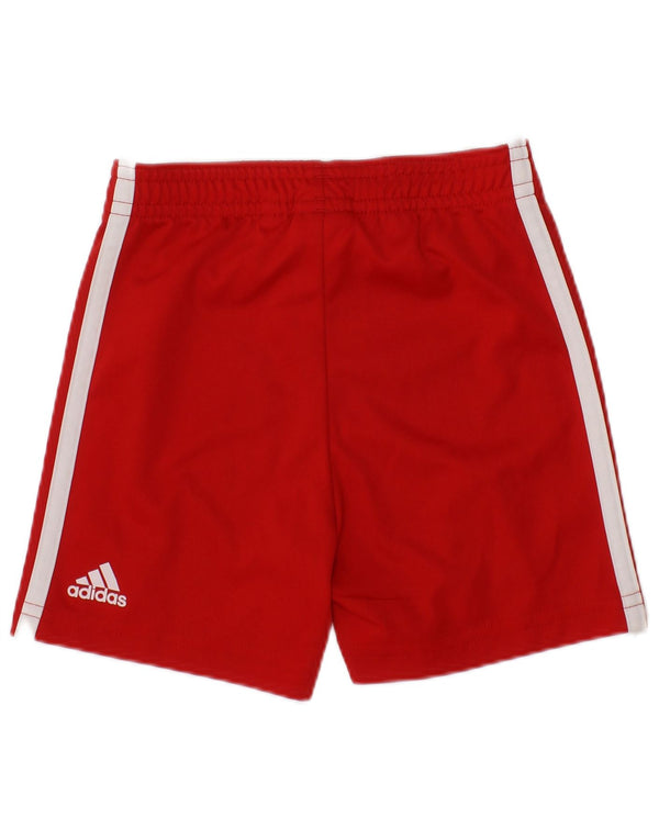 Spodenki sportowe Adidas Baby Boys Liverpool Graphic 6-9 miesięcy Czerwony poliester