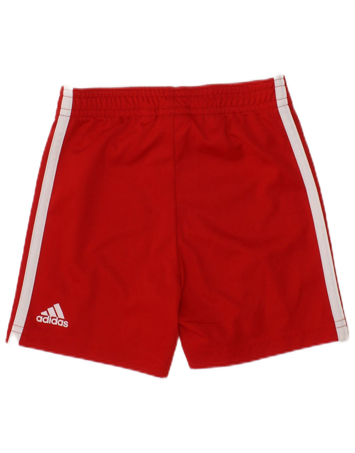 Spodenki sportowe Adidas Baby Boys Liverpool Graphic 6-9 miesięcy Czerwony poliester