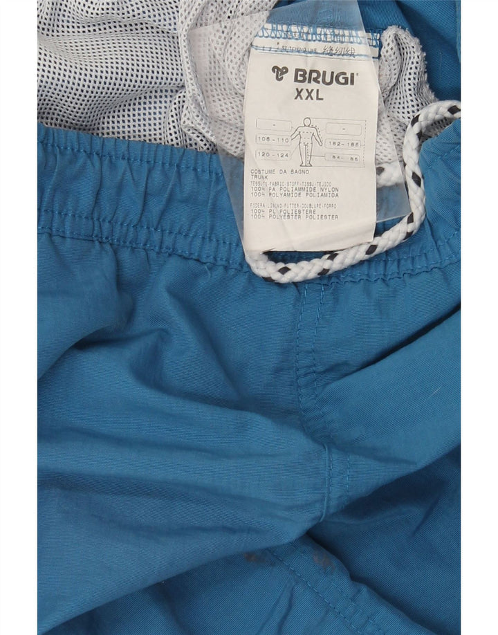 Męskie szorty kąpielowe Brugi Graphic 2XL Niebieski poliamid