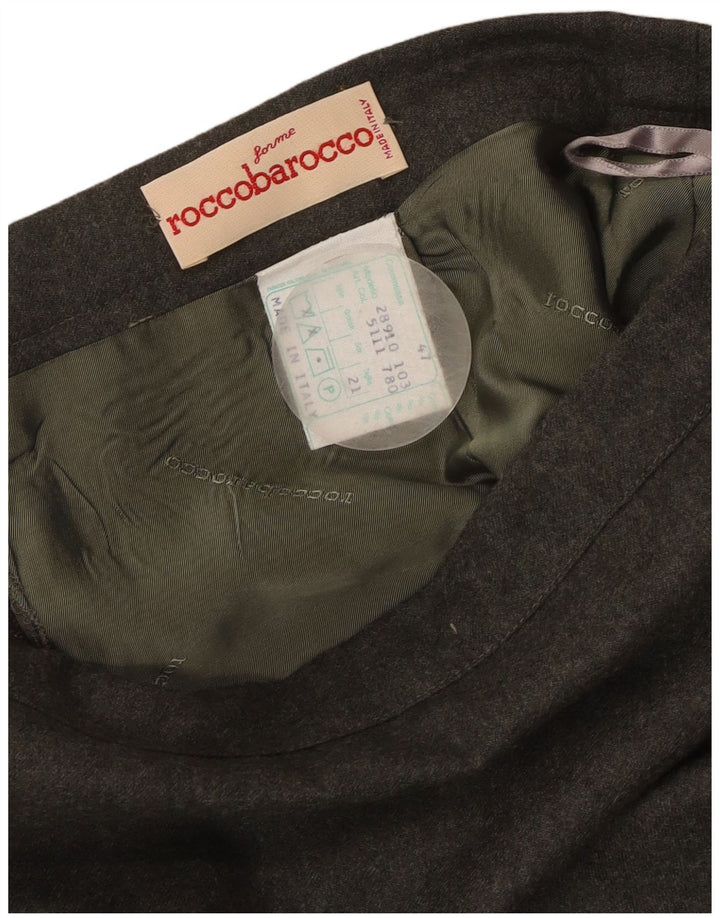 Prosta spódnica damska Roccobarocco IT 47 Large W34 Szara