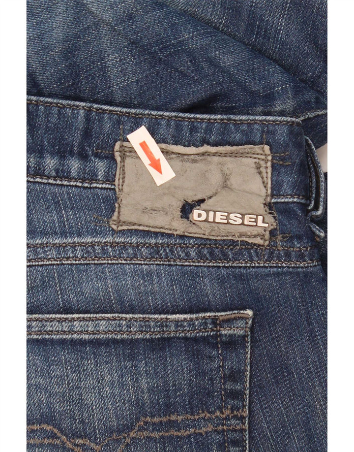 Diesel Męskie Ronhary Stretch Bootcut Jeansy W29 L30 Granatowa bawełna