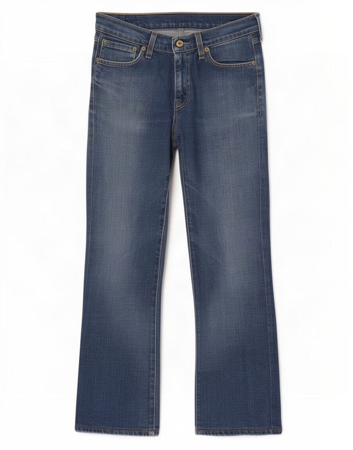 Damskie jeansy Levi's 529 Curvy Bootcut W29 L26 Niebieskie