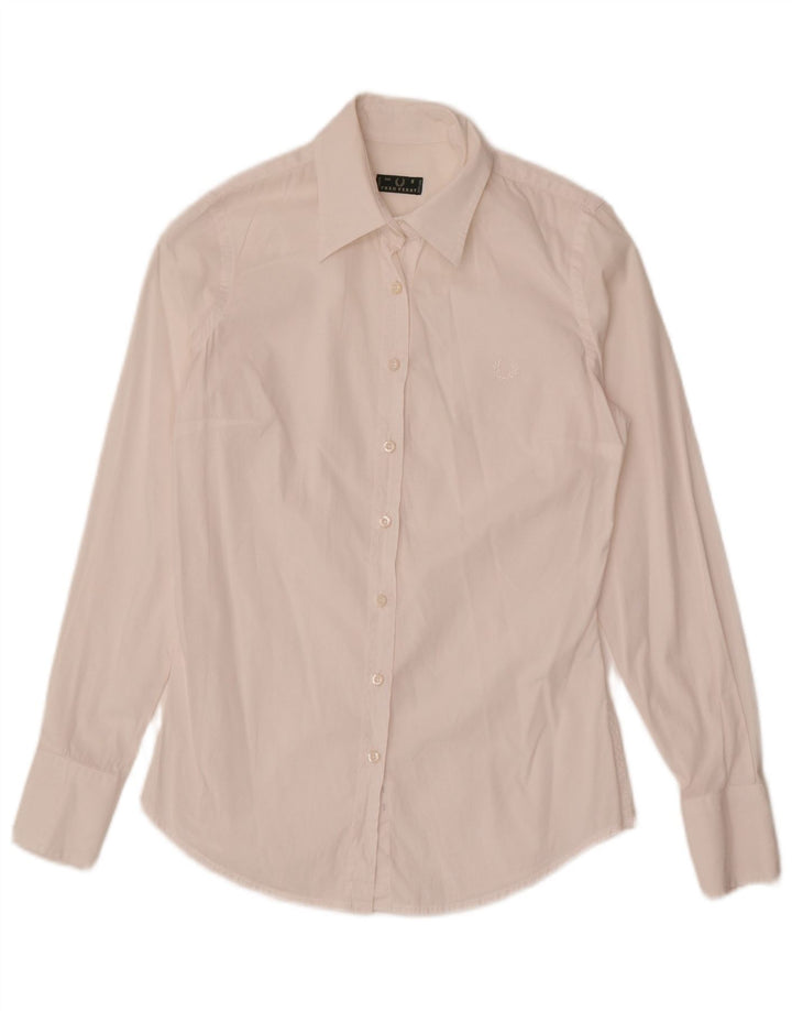 Koszula damska Fred Perry UK 10 Small White