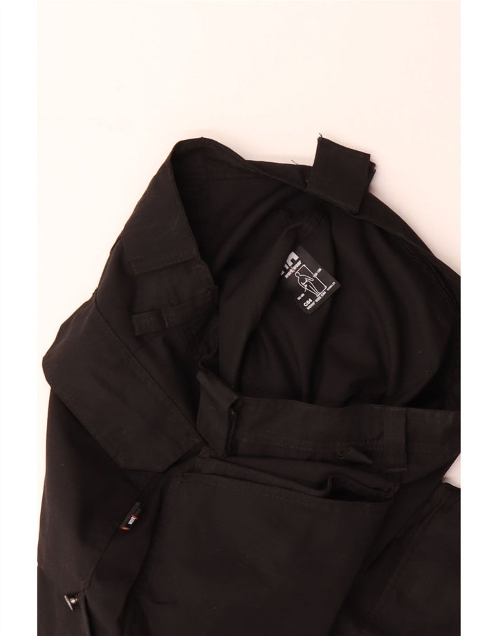 HELLY HANSEN Męskie proste spodnie cargo W38 L33 Czarna bawełna