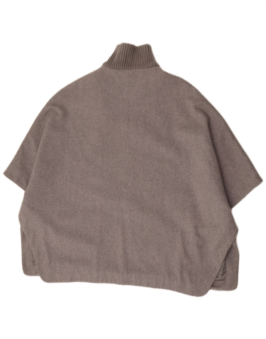 Dkny damski płaszcz pelerynowy UK 6 XS szara wełna