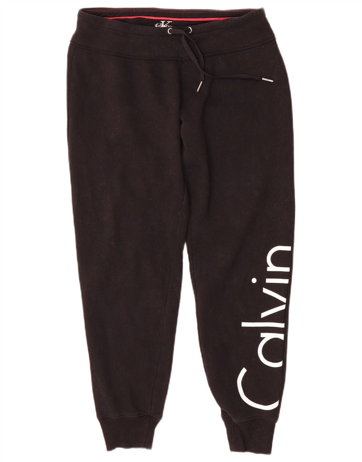 Damskie spodnie dresowe CALVIN KLEIN Graphic Joggers UK 10 Small Black