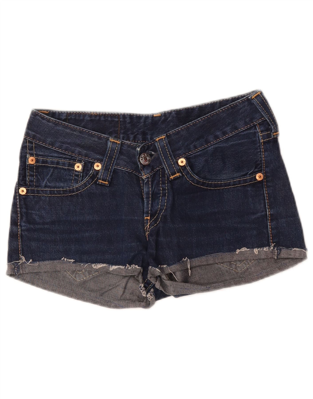 Damskie spodenki jeansowe Levi's 927 W28 Średni granat