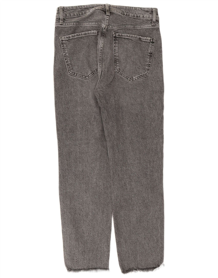 Damskie jeansy Zara w trudnej sytuacji EU 38 Small W28 L27 Szara bawełna