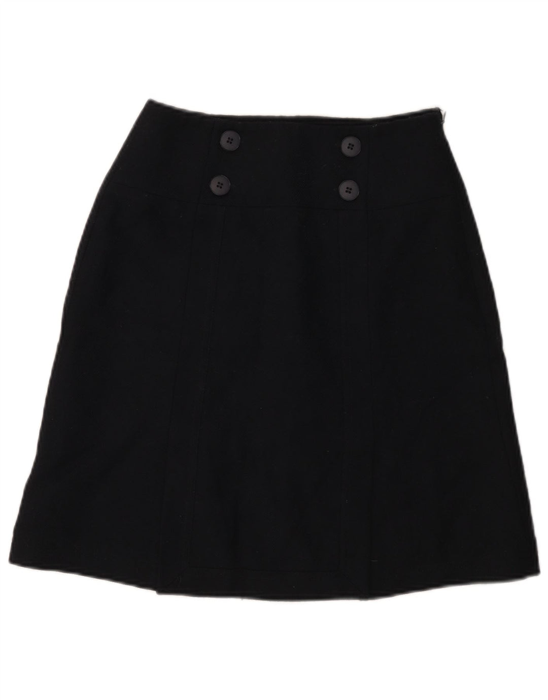Spódnica damska Hobbs w kształcie litery A UK 8 Small W26 Granatowa wełna
