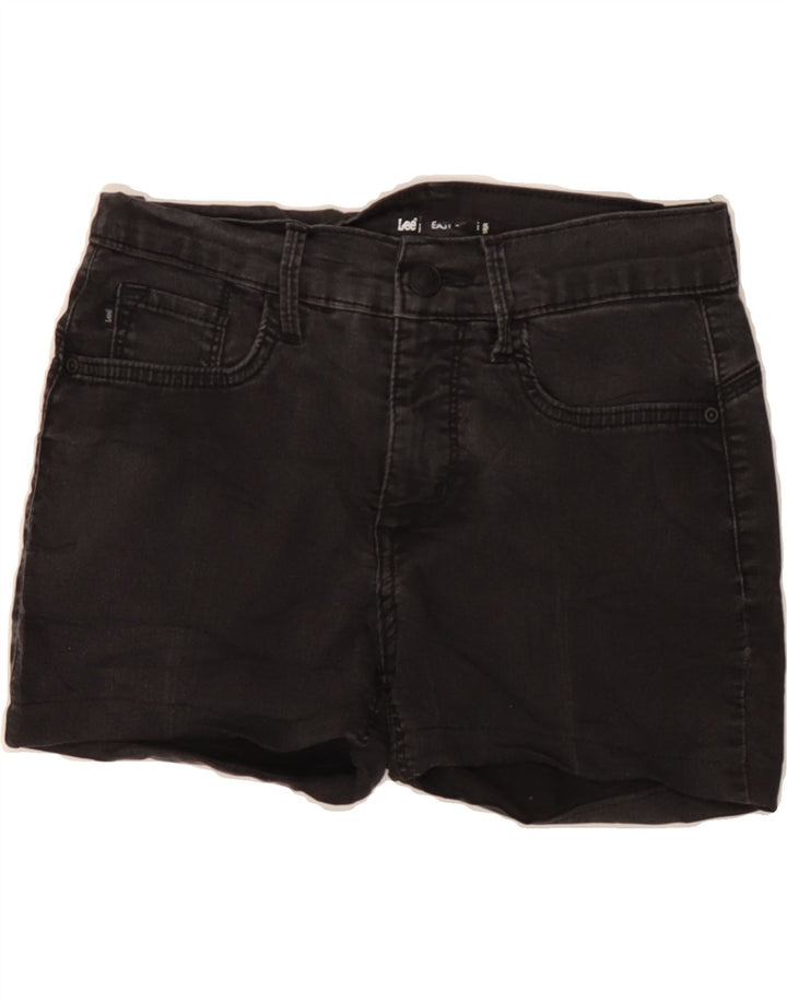 LEE Womens Easy Fit Denim Shorts W28 Medium Black Vintage Lee and Second-Hand Lee from Messina Hembry 