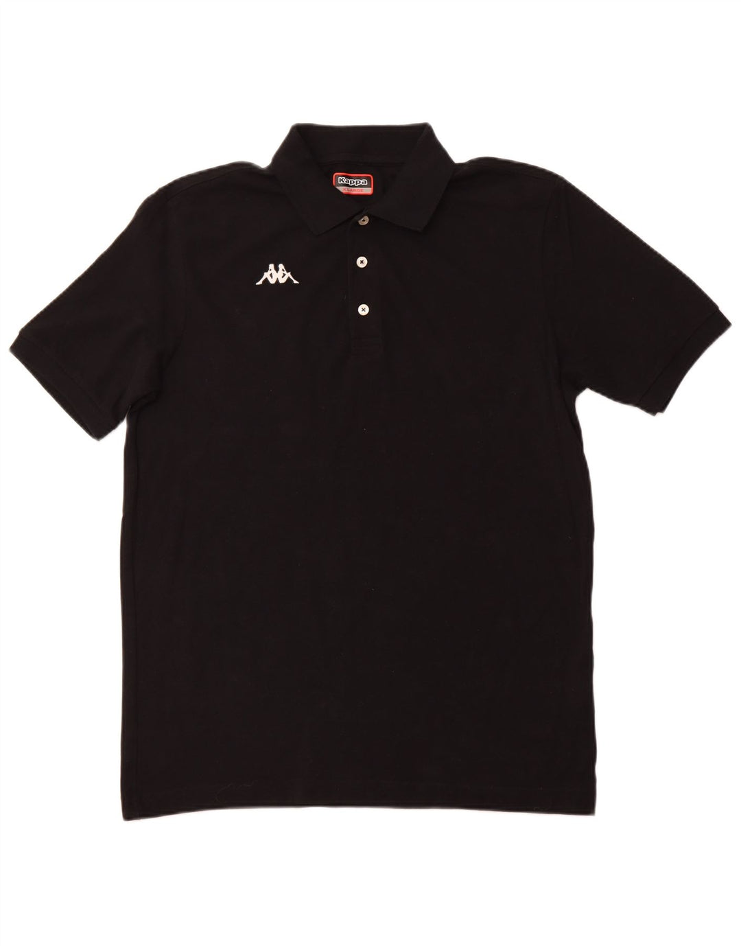 Męska koszulka polo KAPPA XL, czarna, bawełniana