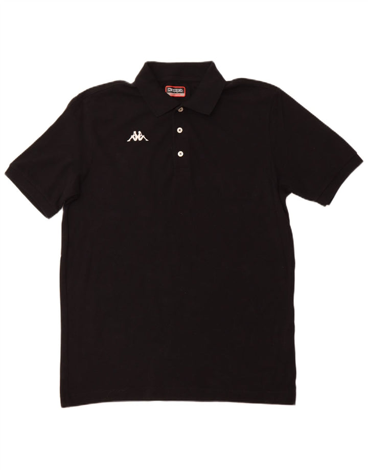 Męska koszulka polo KAPPA XL, czarna, bawełniana