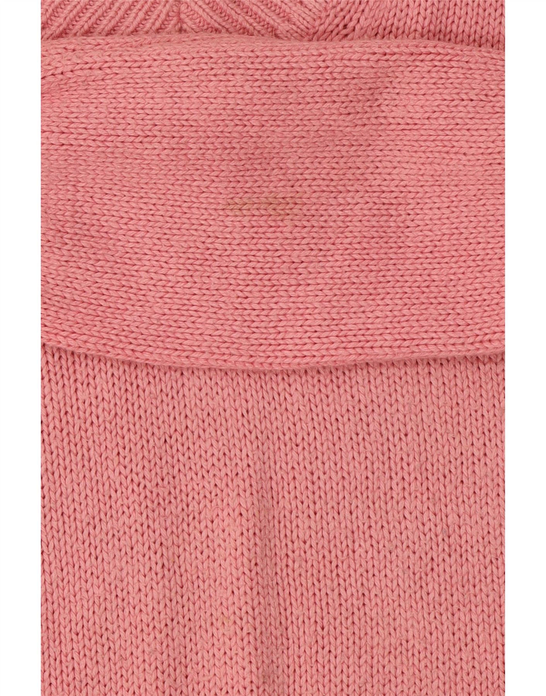 Marks & Spencer Damski sweter z dekoltem w kształcie litery V, UK 14, średni różowy, bawełniany