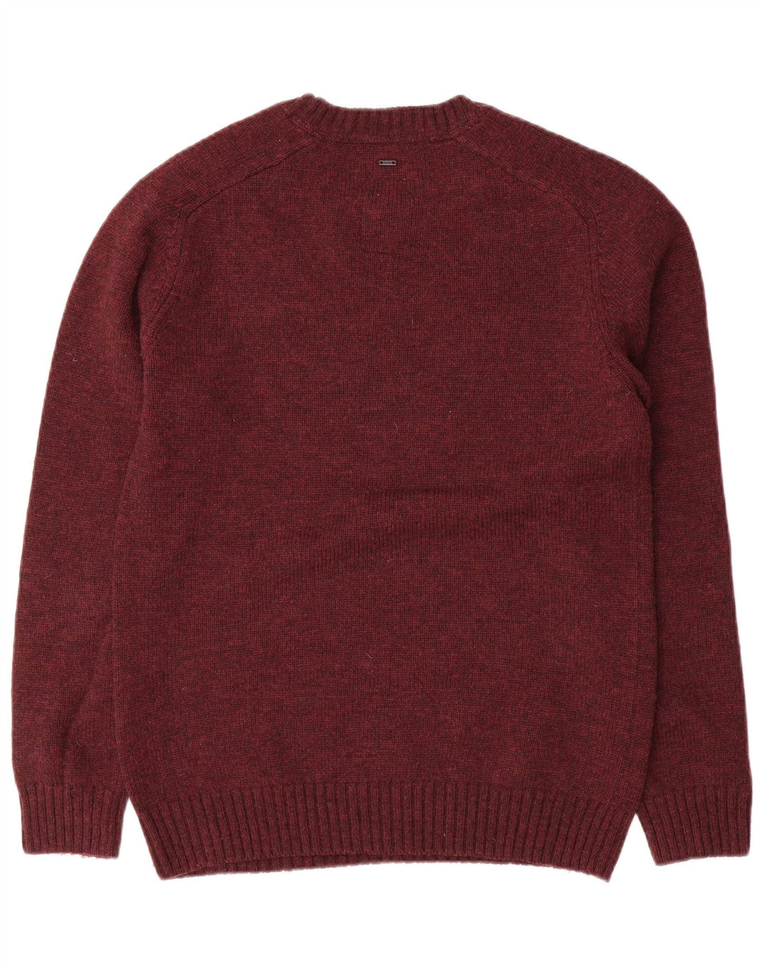 G-STAR Mens Crew Neck Jumper Sweater Medium Maroon Polyamide