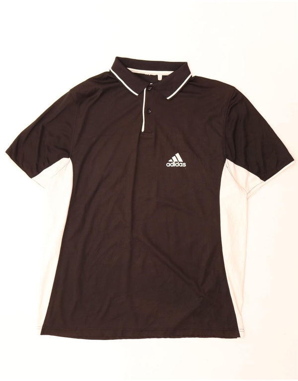 Adidas Mens Polo Shirt 2XL Black Colourblock