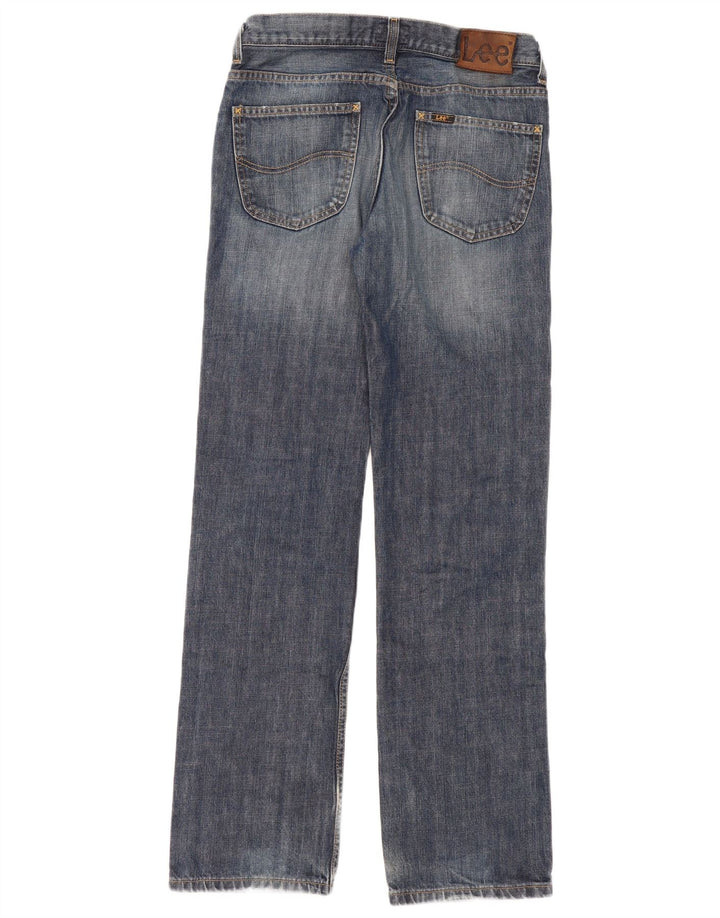 Damskie jeansy Lee Seattle Straight W33 L34 Granatowe, bawełniane
