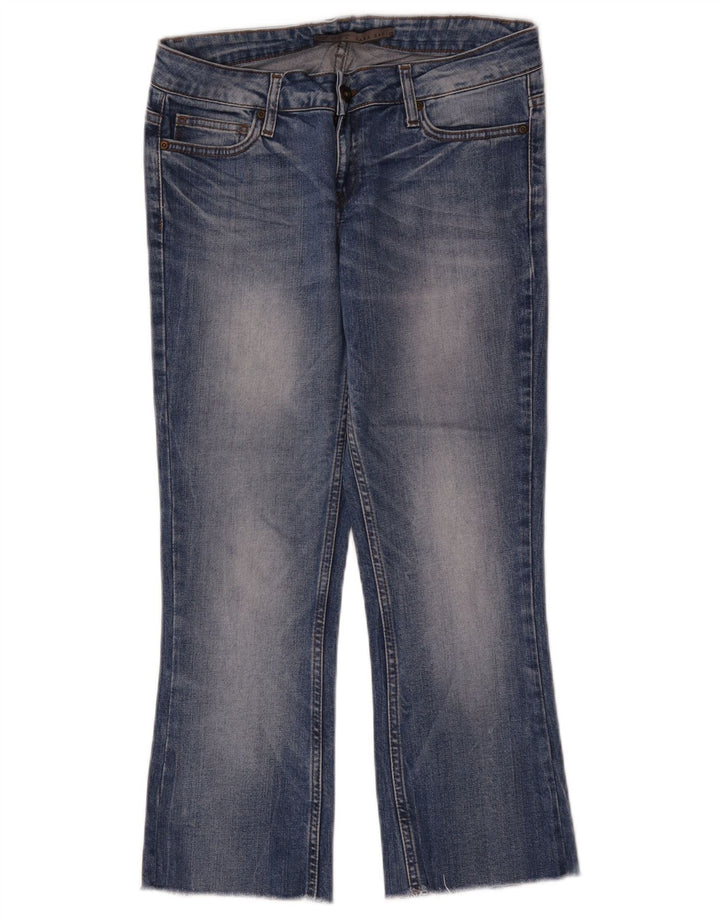Dżinsy damskie Zara Cropped EU 36 XS W26 L24 Niebieskie
