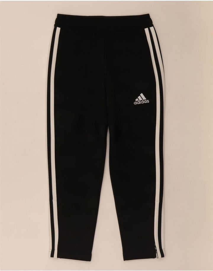 Chłopięce spodnie dresowe Adidas 5-6 lat, czarny poliester