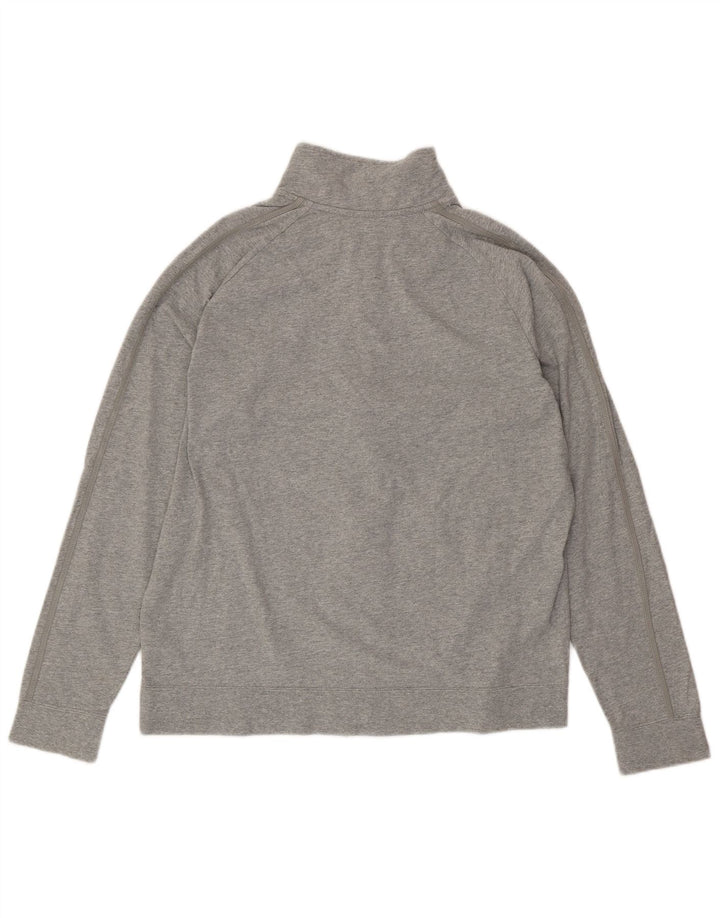 Męska bluza dresowa NIKE z grafiką, duża, szara, bawełniana