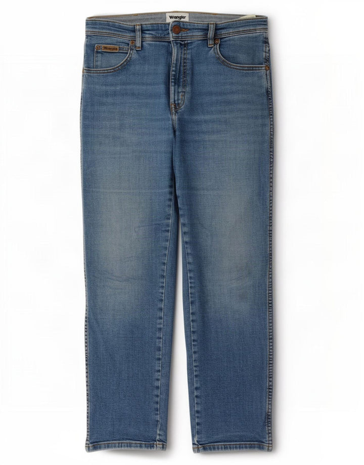 Męskie jeansy Wrangler Texas Straight W31 L30 Niebieskie, bawełniane