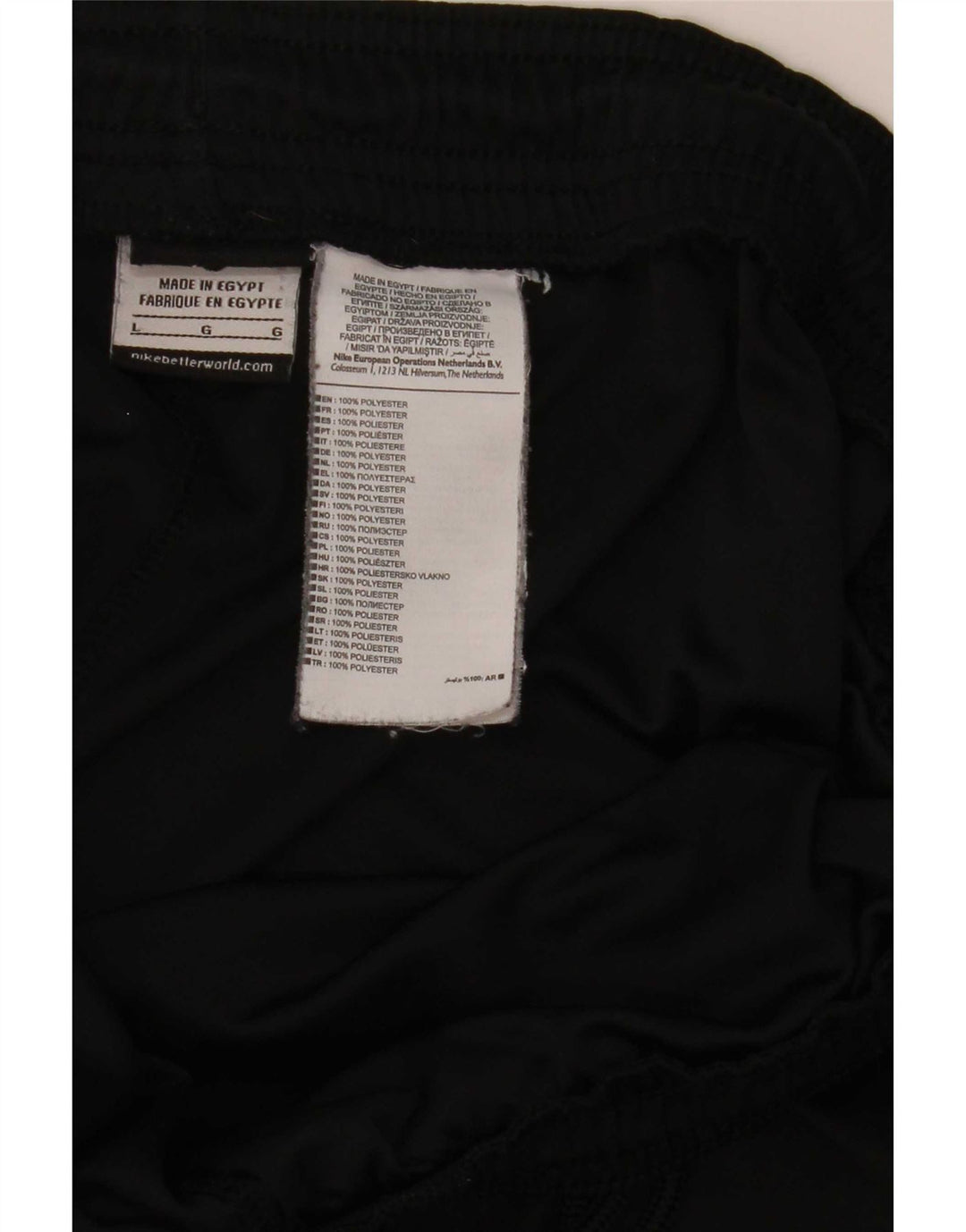 Męskie spodenki sportowe Nike Dri Fit, duże, czarne, poliestrowe