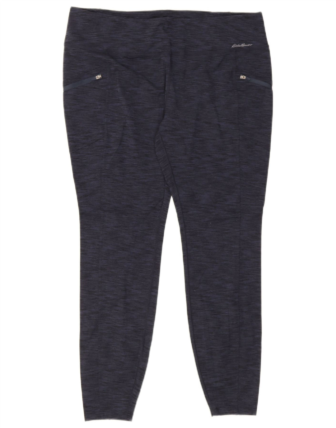 Legginsy damskie Eddie Bauer UK 18 XL granatowe nakrapiane