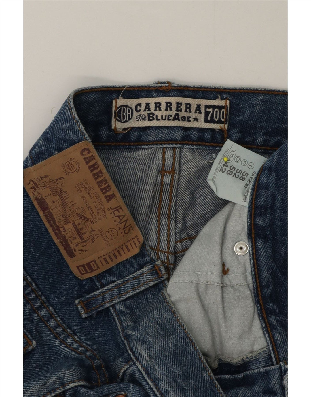 Męskie jeansy Carrera 700 Straight W42 L31 Niebieskie bawełniane