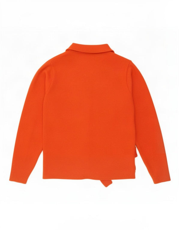 Damski sweter oversize z golfem Zara UK 10 Small Orange